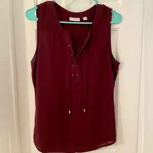 New York & Company sleeveless blouse